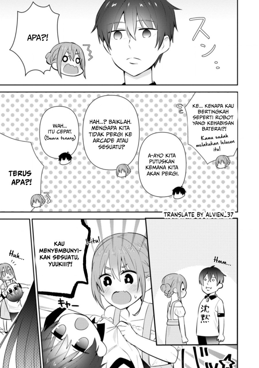 The Cute Girl Sitting Next to Me Is Trying to Make Me Fall in Love With Her as a Way to Ridicule Me, but the Tables Were Turned on Her Before She Knew It Chapter 13 Gambar 3